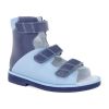 Ортопедическая обувь, ботинки летние, сине-голубой 71497-1  р. 25