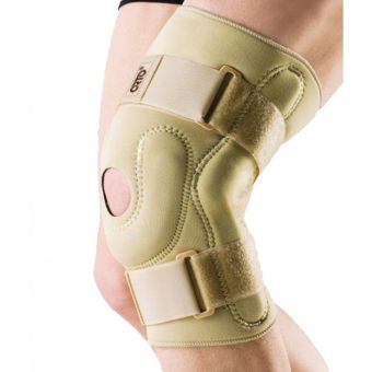 Бандаж на коленный сустав NKN 139 полужесткой  степени фиксации с двумя шарнирными рёбрами жёсткости
